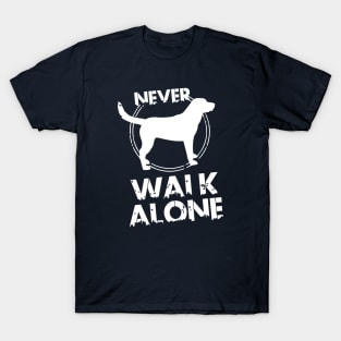 Never Walk Alone Adopt Dog T Shirts for Sale TeePublic